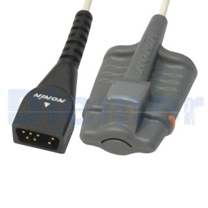 Sensor Spo2 Adulto Anatomico Nonin con Cable 1m 8000sl Sensor Spo2 Adulto Anatomico Nonin con Cable 1m 8000sl